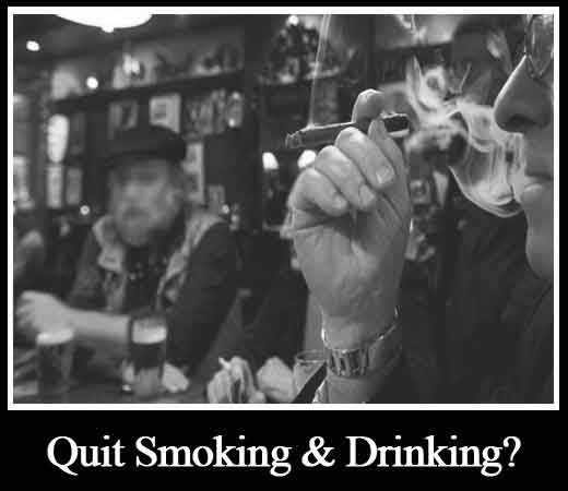 Quitting Alcohol and Cigarettes at the Same Time?