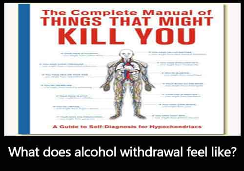 What does alcohol withdrawal feel like?