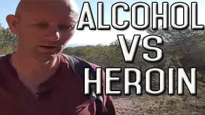 Making a Comparison Between a Heroin User and an Alcohol User