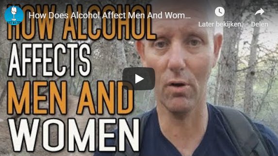 How does alcohol affect men and women differently?