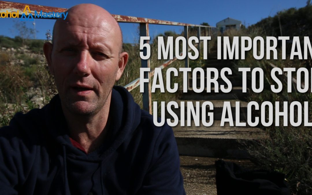 The 5 Most Important Factors in Stopping Drinking Alcohol